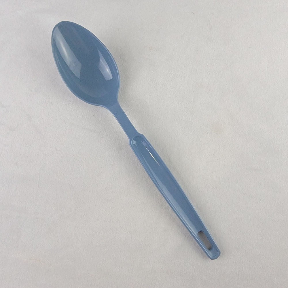 Vintage Ekco USA Nylon Mixing Spoon Slate Blue Retro Kitchen Toolb